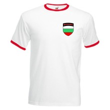 Bulgária búlgaro crista masculino futebolista legend soccers 2019 verão o pescoço masculino marca roupas de algodão fazer t camisas 2024 - compre barato