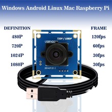 IR Pass 1080p Full Hd MJPEG 30fps/60fps/120fps High Speed CMOS OV2710  Mini Webcam Usb Camera Module with 850nm ir pass filter 2024 - buy cheap