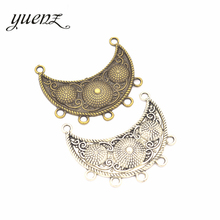 YuenZ 3pcs Antique Silver color Necklace Findings Metal Charm Pendants Jewelry Making DIY Charms Handmade G106 2024 - buy cheap