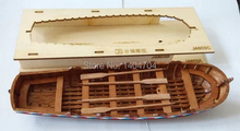 Nidale modelo com escala 1/50, kit de montagem de barco longa de madeira, cortado à laser de 180mm, kit de instalação de bote salva-vidas russo 2024 - compre barato