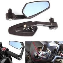 22mm 7/8" Universal Motorcycle Handle Bar End Rearview Side Mirrors For CBR 600 1000 RR Ninja ZX 6R 9R 10R YZF R1 R6 R6S GSXR 2024 - buy cheap