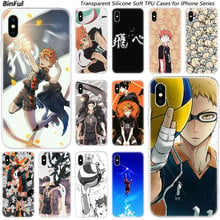 Hot Anime Volleyball Haikyuu Soft Silicone Fashion Case for Apple iPhone 11 Pro XS MAX XR X 7 8 Plus 6 6s Plus 5 5C 5S SE Cover 2024 - buy cheap