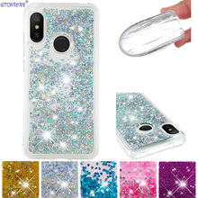Glitter Case For Xiaomi Mi A2 Lite Cute Bling Dynamic Liquid Quicksand Cover Xaomi Xiomi Mi A 2 A2Lite Soft Silicone Phone Cases 2024 - buy cheap