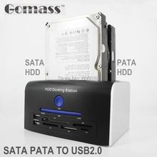 USB 2.0 to 3.5 / 2.5 inch PATA / SATA II III HDD Docking Station dock to usb 2.0 docking station External Hard Drive up to 6TB 2024 - buy cheap