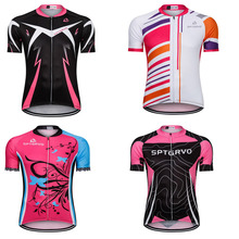 Женская розовая трикотажная одежда для велоспорта SPTGRVO LairschDan, футболка с коротким рукавом, быстросохнущая велосипедная рубашка, 2019 2024 - купить недорого