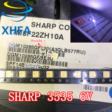 50pcs For SHARP LED TV Application LCD Backlight for TV LED Backlight 1.2W 6V 3535 3537 Cool white GM5F20BH20A 2024 - buy cheap