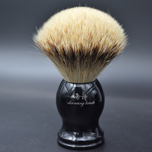 silvertip badger shaving brush for man good quality hand-crafted shaving brush men's grooming kit 2024 - buy cheap