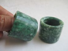 China's ancient jade jade carved out of the hand. A pair of thumb ring Jade handicraft 2024 - buy cheap