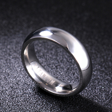 MOREDEAR 316L Titanium Steel Rings Titanium Steel Rings For Women and Men 6MM Width 3mm thickness 2016 New 2024 - buy cheap