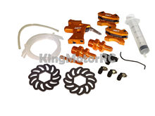 King Motor V2 Hydraulic Orange Aluminum Front Hydro Brake Kit HPI Baja 5B SS 5T 2024 - buy cheap