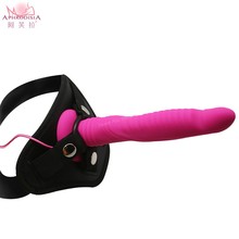 APHRODISIA-consolador con arnés de silicona para mujer, juguetes para adultos, pene postizo de 8,15 pulgadas, arnés para sexo negro, juego sexual para mujer 2024 - compra barato