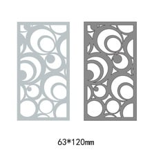 Cutting Dies Rectangle heart pattern frames metal steel DIY Scrapbook Album Paper Card Cutting Dies Stencil for card Crafts New 2024 - buy cheap