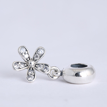 New Spring collection 925 sterling silver beads daisy dangle charms pendant Fit Original Pandora Charms Bracelet jewelry HH069 2024 - buy cheap
