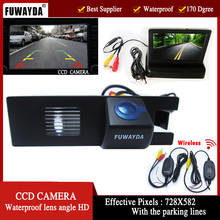 FUWAYDA Wireless Car CCD Rear View Camera for OPEL Astra H/Corsa D/Meriva A/Vectra C/Zafira B,FIAT Grande 4.3InchMonitor HD 2024 - buy cheap