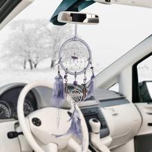 Dreamcatcher Car Ornaments Hanging Auto Pendant Handmade Indian Dream Catcher Net with Feathers Wind Chimes Car Decoration Gifts 2024 - buy cheap