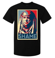 Camiseta con estampado de la Madre Teresa, Camiseta de algodón Black100 % para hombres, camisetas divertidas de diseño Harajuku 2024 - compra barato