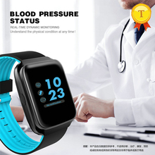 New Smart band wristband blood pressure heart rate monitoring IP67 waterproof IPS color screen alarm clock pk xiomi mi band 3 2024 - buy cheap