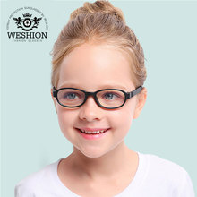 Baby Girl Boy Glasses Frame 1-3 Years Silicone Optics Anti Blue Ray Computer Eyeglasses UV400 2024 - buy cheap
