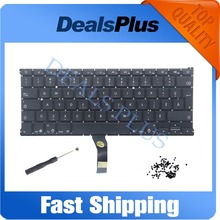 Novo teclado canadá com parafusos, notebook a1369 a1466 anos 2011-2016, equipamento para macbook air 13 2024 - compre barato