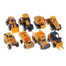 Mini Tractor de ingeniería de aleaciones para niños, camión de volteo de juguete, modelo clásico, coches de juguete, regalo 2024 - compra barato