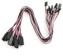 Cable de extensión Servo, 10 Uds. X 26 #, 300mm, Color Futaba 2024 - compra barato