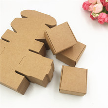 Wholesale Kraft Paper Card Aircraft Gift Box Wedding Party Christmas Handmade Cookie/Candy/Jewelry/Handmade Soap Packing Box 2024 - buy cheap