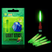 Bastão luminoso para pesca noturna, 10, 25 ou 50 peças, 4.5x37mm, luz fluorescente, várias cores 2024 - compre barato