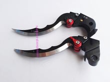 Alavancas de freio e embreagem cnc para kawasaki z1000, novidade, estilo lâmina, para modelos 1000, 2007, 2008, 2009, 2010, 2011, 2012, 2013 2024 - compre barato