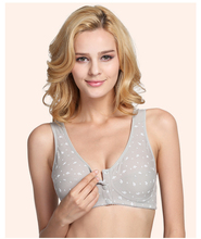 Sujetador de algodón con 3 cierres frontales, 9 estilos, lencería sólida, bralette para mujer, ropa interior inalámbrica de talla grande 44 42 40 38 34 B C D C3- 2024 - compra barato