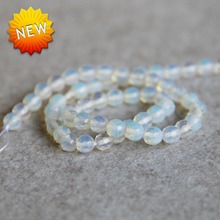 (Min order1) 6mm moda sri lanka natural moonstone redonda opala feito à mão contas de jóias fazendo design facetado contas de pedra 15 polegada 2024 - compre barato