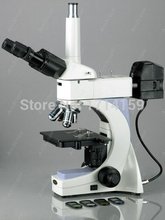 Microscopio metalúrgico, AmScope Supplies 40X-640X Infinity Plan, microscopio compuesto metalúrgico + CÁMARA DE 3MP 2024 - compra barato