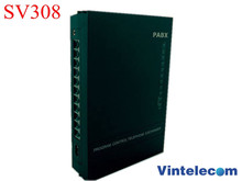 China VinTelecom pabx factory SV308 (3Lines+8ext.) Telephone PBX system for SOHO Office system 2024 - купить недорого
