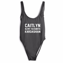 CAITLYN-мой любимый Кардашьян, пляжная одежда, боди для девочек/женщин, цельный купальный костюм, сетчатый боди 2024 - купить недорого