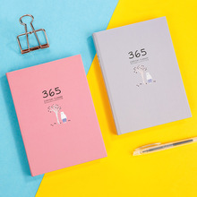2019 kawaii coelho bonito agenda planejador de papel 32k caderno 365 dias semanais mensal anual planejador organizador livro de notas 2024 - compre barato