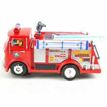 New FIREMAN SAM Anime Toy Truck Fire Truck Car Kids Toys with Music LED Light Boy Toy Educational Electronic Toys Color Box 2024 - buy cheap