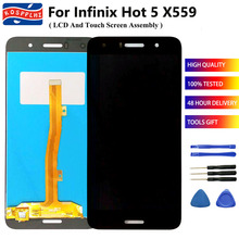 100% Tested For Infinix Hot 5 X559 X559C LCD Display Touch Screen Digitizer Assembly Replacement 5.5" Infinix Hot5 X559 Tools 2024 - buy cheap