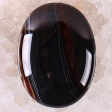 40x30MM Black Veins Carnelian Stone Oval Cabochon CAB GEM Jewelry Making 1PCS H097 2024 - buy cheap