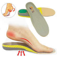Palmilha ortopédica e acessórios para sapatos, 1 par de palmilhas de espuma de memória para esporte, inserção de suporte para pés para mulheres e homens 2024 - compre barato