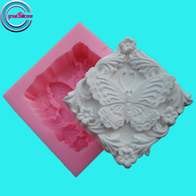 Butterfly Design Bar Soap Molds Silicone Molds for Handmade Soap 2024 - buy cheap