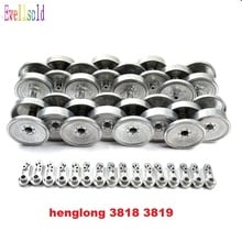 Henglong-conjunto de rodas de metal para tanque rc 1:16, peças atualizadas, 3818-1, tigre alemão, pantera neve, leopardo, 2011-1 2024 - compre barato