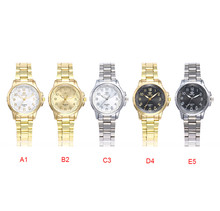 Women Fashion Stainless Steel Band Analog Quartz Round Wrist Watch Watches relogio feminino mujer bayan kol saati  para 2024 - buy cheap