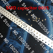 50 шт./лот SMD керамический конденсатор 0805 152J 1.5NF 50 в NPO COG 5% высокая частота 152J/50 в 2024 - купить недорого