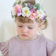 MUQGEW Cute Baby Girl Headbands Toddler Infant Kids Flower Headband Stretch Hairband Headwear Baby Girl Hair Accessories 2024 - buy cheap