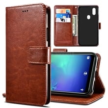 Capa estilo de negócios couro pu c15 pro capa dobrável para oukitel c15/c13 pro capa carteira cartão de bolso bolsa de telefone coque 2024 - compre barato