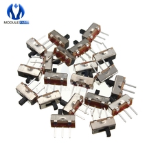 50Pcs SS-12D00G3 SS12D00G3 Slide Switch 2 Position SPDT 1P2T 3Pin PCB Panel Mini Vertical Toggle Switches For DIY Electronic 2024 - купить недорого