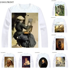 Polenov Vasily Dmitrievich T-Shirts Long Sleeve Shirts Oil Painting Golova evreja Wassilij Dimitriewitsch Arest Cosplay Shirt 2024 - buy cheap