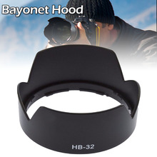 HB-32 67mm Universal Digital Camera Black Flower Shape Lens Hood for Nikon AF-S DX18-70/3.5-4.5G ED-IF AF-S DX18-135/f3.5-5.6G 2024 - buy cheap