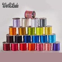 60M/Spool 1.5mm 2mm 2.5mm Nylon Cord Chinese Knot Macrame Cord Thread String DIY Tassels Beading Braided Bracelet Jewelry Making 2024 - buy cheap