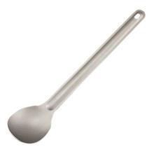 outdoor Titanium Spoon Long Handle Spoon Outdoor Camping Titanium Spork Camping Dinnerware Picnic Spoon with Polished Bowl 2024 - buy cheap