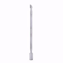 ROSALIND 1PCS Nail Art tools Stainless Steel Pusher Silver Color Cuticle 2 Way Spoon Pusher Pedicure Manicure Remover 2024 - buy cheap